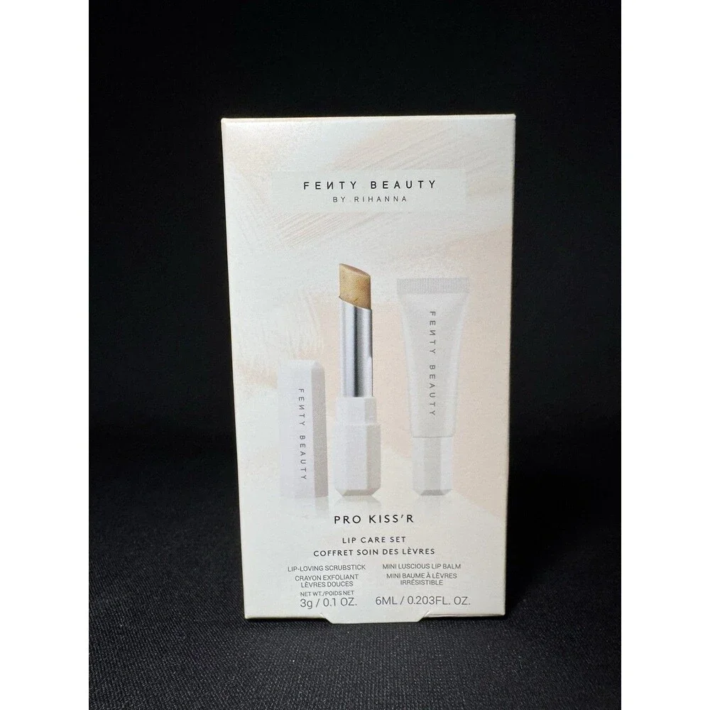 Fenty Beauty Pro Kiss'r Lip Care Set Hint Hint and Scrub